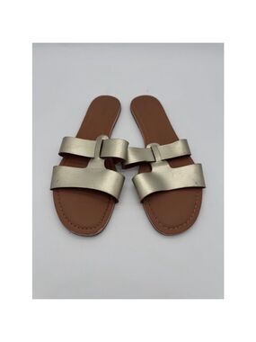 Women's J.Crew Sandals Size 10 Gold